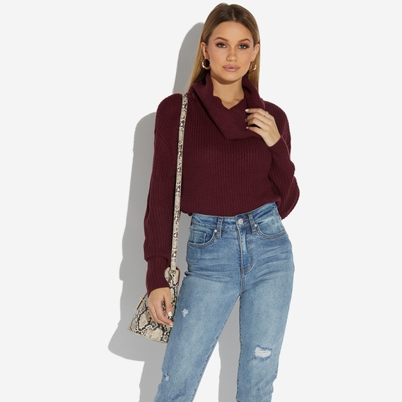 SHOE DAZZLE - Side Slit Tunic Sweater Windsor - Picture 5 of 12